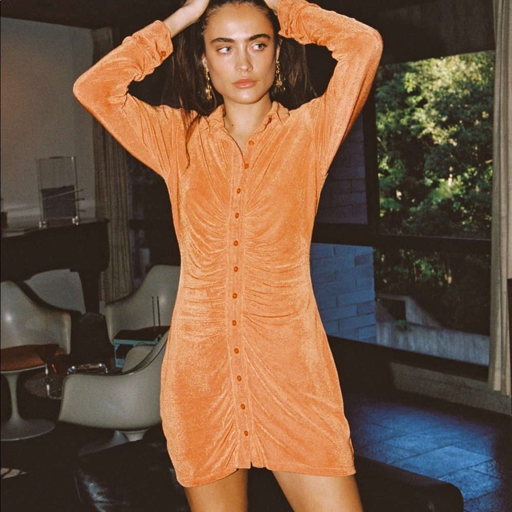 With Jean dress